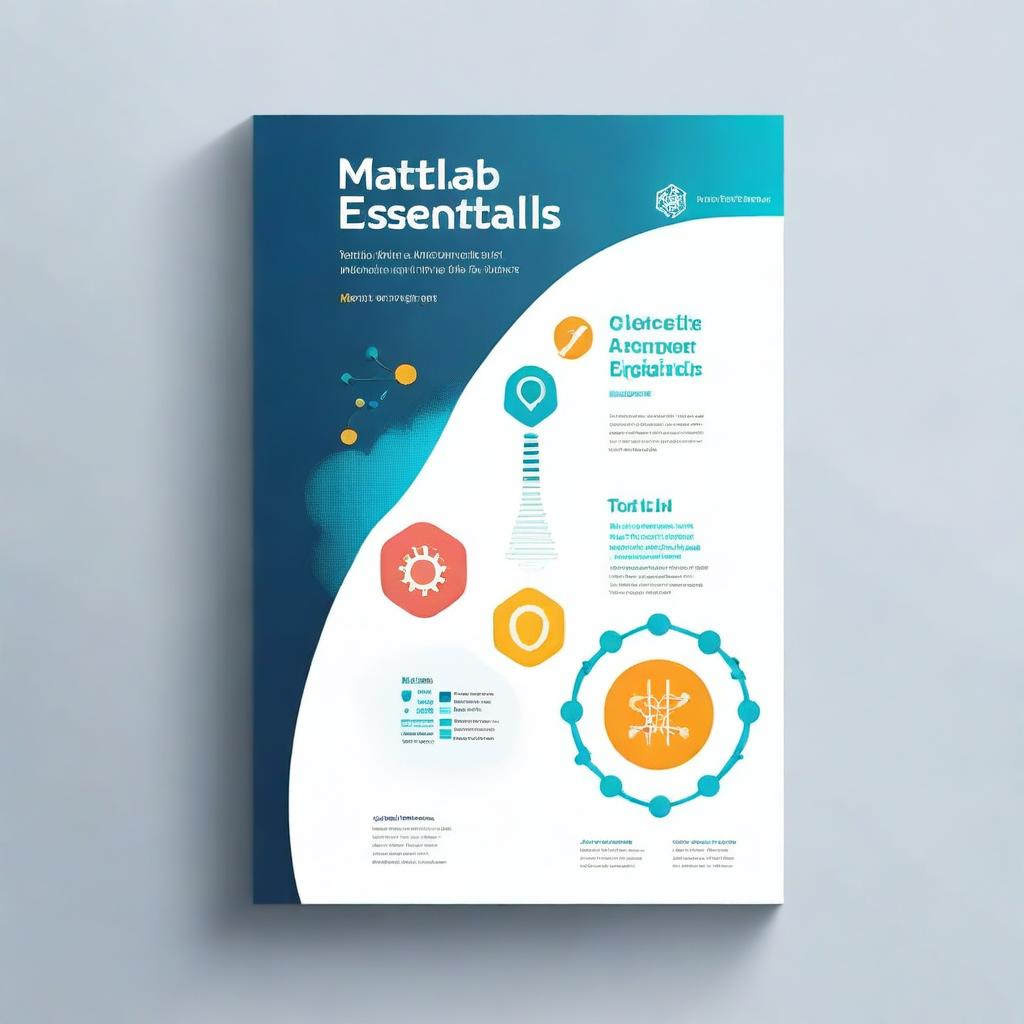 Create a book cover for 'MATLAB Essentials: A First Course for Engineers and Scientists'