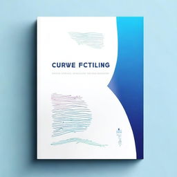 Create a book cover for a book titled 'Curve Fitting'