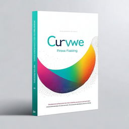 Create a book cover for a book titled 'Curve Fitting'