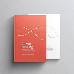 Create a book cover for a book titled 'Curve Fitting'