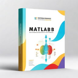 Create a book cover for a book titled 'MATLAB Applications'