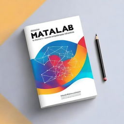 Create a book cover for a book titled 'MATLAB Applications'