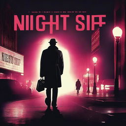 Create a movie poster for a film titled 'Night Shift'