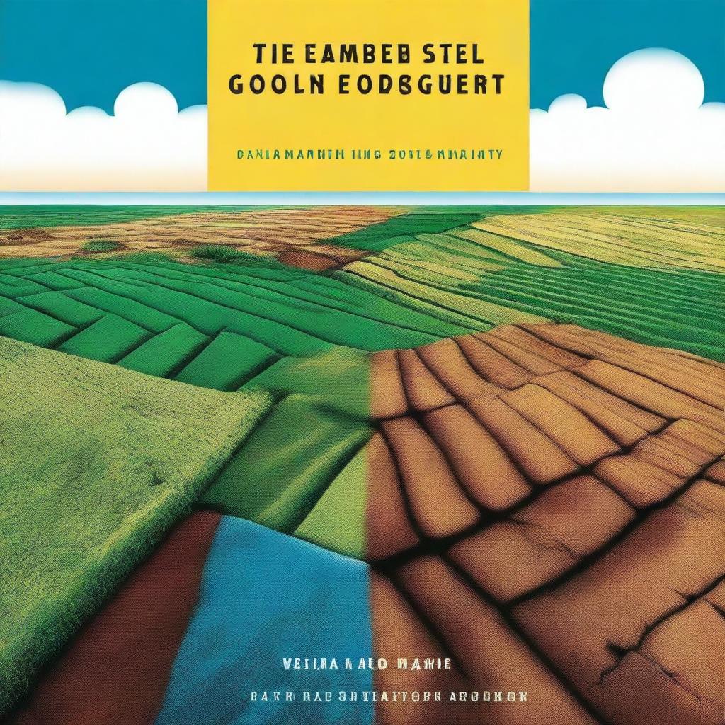 A book cover illustrating the impact of climate change on global food security