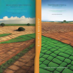 A book cover illustrating the impact of climate change on global food security