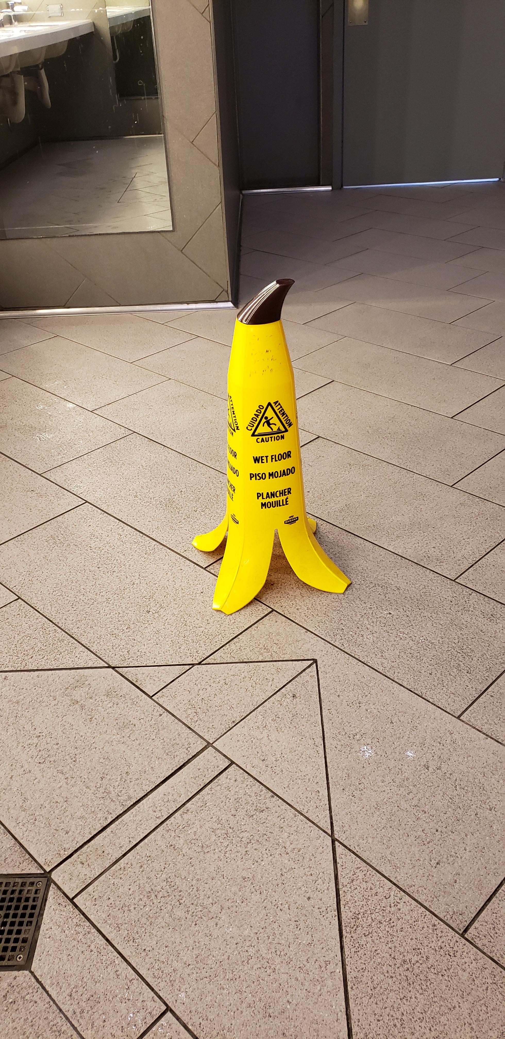 Ever noticed those quirky banana-shaped wet floor signs and wondered about their origin? Dive into this fun quiz to uncover fascinating facts about these safety icons!