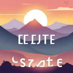 An inspirational scene with the word 'Esfuérzate' prominently displayed