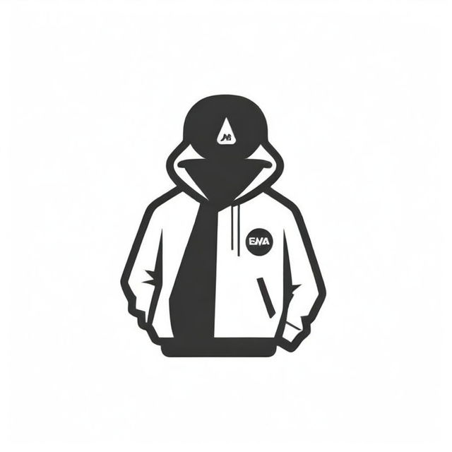 A transparent PNG logo themed around streetwear for clothing.