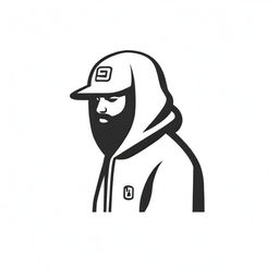 A transparent PNG logo themed around streetwear for clothing.