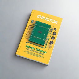 Create a book cover for a basic electronics book