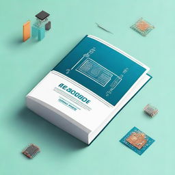 Create a book cover for a basic electronics book