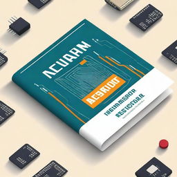 Create a book cover for a basic electronics book