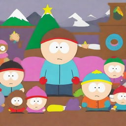 Create a new South Park character named Suy Suy who loves toys and plushies