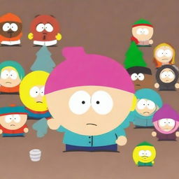 Create a new South Park character named Suy Suy who loves toys and plushies