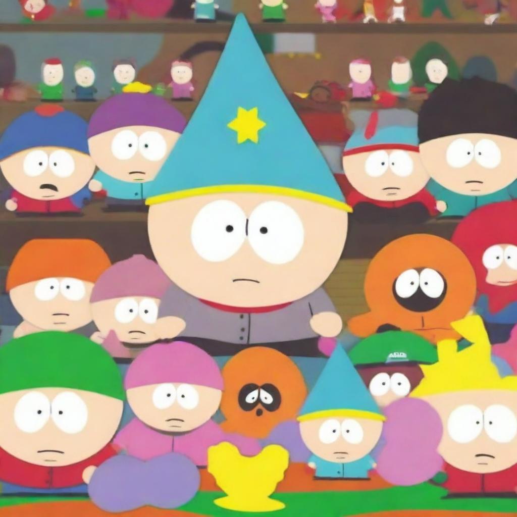 Create a new South Park character named Suy Suy who loves toys and plushies