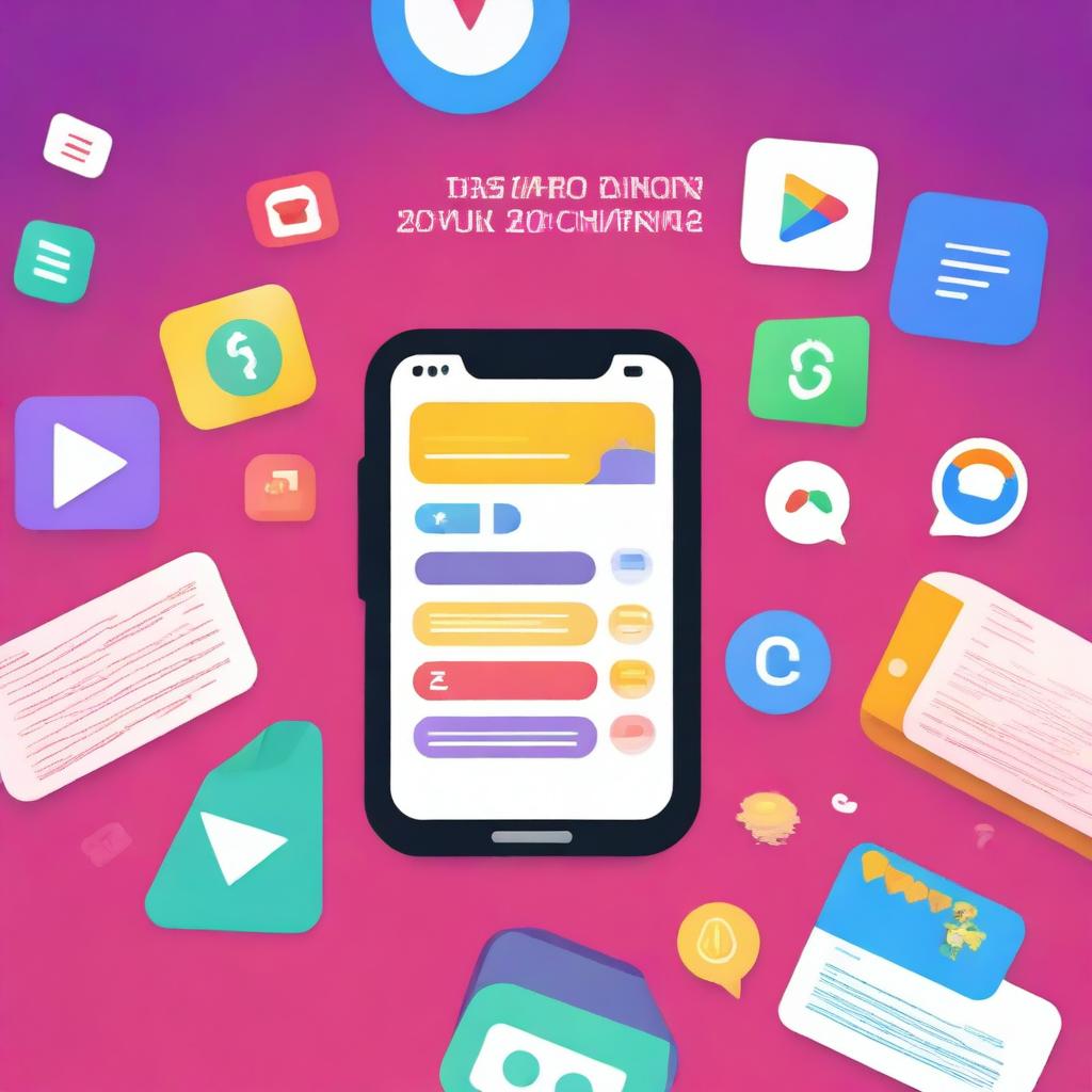 A vibrant and eye-catching YouTube thumbnail featuring the text 'Las Mejores Apps para Dinero Rápido'