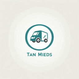 Design a distinct and memorable logo for a company named 'Taneri Meds Trans', specialized in the transportation and medical industry. The logo will be used primarily on vehicles, websites, and business cards.