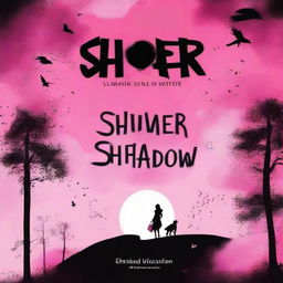 Create a book cover for a teen fiction and young adult novel titled 'Shimmer & Shadow'