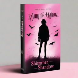 Create a book cover for a teen fiction and young adult novel titled 'Shimmer & Shadow'