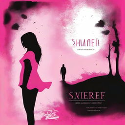 Create a gorgeous book cover for a teen fiction and young adult novel titled 'Shimmer & Shadow' by Amreen