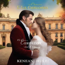 Create a captivating image for a book cover titled 'El Corazón de un Duque'