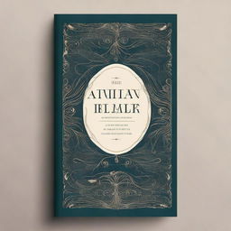 A captivating book cover for a novel, featuring an intriguing and mysterious design that draws readers in