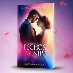 Create a captivating book cover for 'Echoes of Desire - Love Story of the Future'