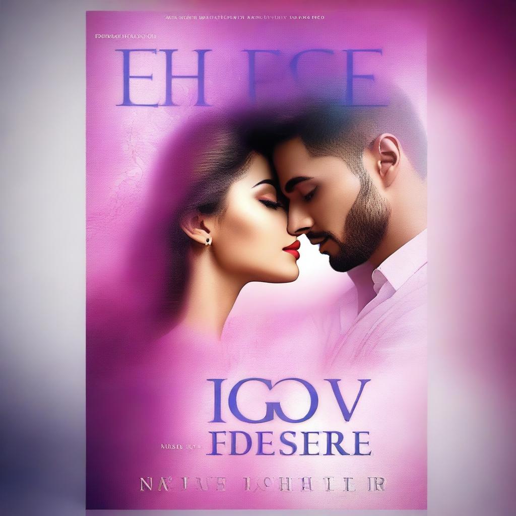 Create a captivating book cover for 'Echoes of Desire - Love Story of the Future' by Navjot Singh