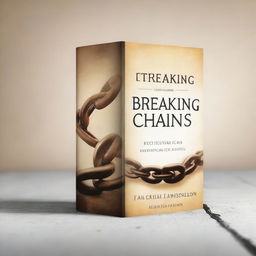 A powerful book cover design for 'Breaking Chains: Effective Strategies for Deliverance and Healing'