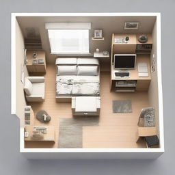 Create a room that measures 2