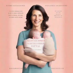 A book cover featuring a mother holding a baby in her hands