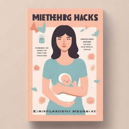 A book cover featuring a mother holding a baby in her hands