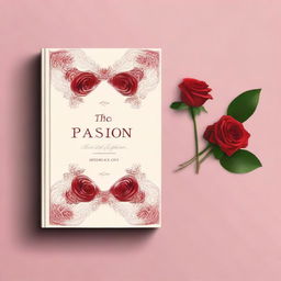 A book cover for a classic novel filled with passion, titled 'The Passion of Love'