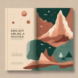 Create a captivating book cover for ‘الوريث في الجولوجيا’