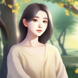 A character named Sila, a 22-year-old woman with shoulder-length hair and yellowish skin tone