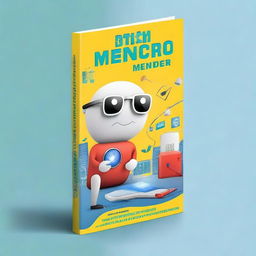 Create a professional book cover for a book titled 'THE ELECTRO MENDER'