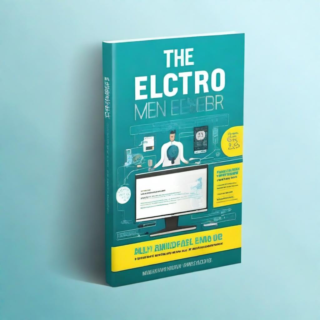 Create a professional book cover for a book titled 'THE ELECTRO MENDER'