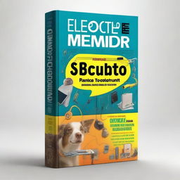 Create a professional book cover for a book titled 'THE ELECTRO MENDER'