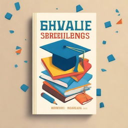 A captivating book cover for an educational book