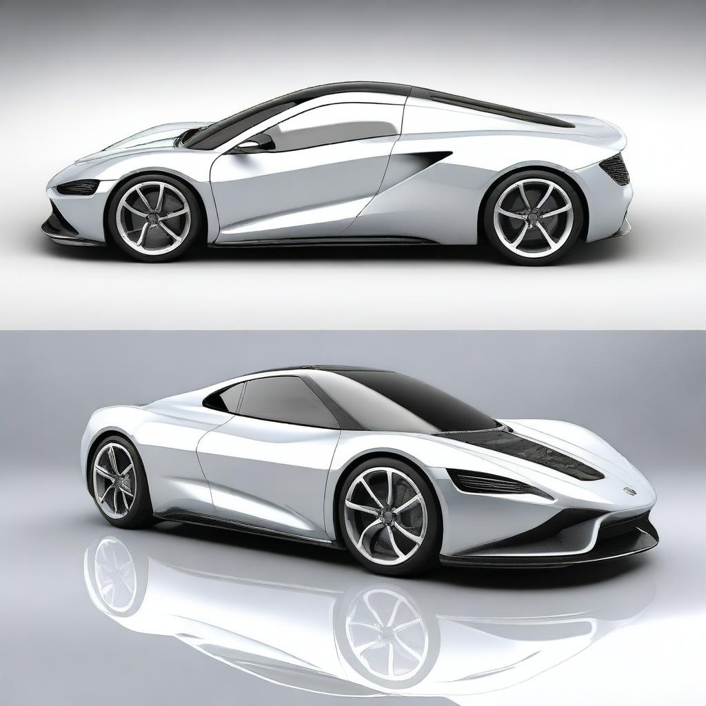 A comprehensive 360-degree view of a sports car designed to run on compressed natural gas (CNG)