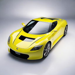 A 360-degree comprehensive view of a sports car designed to run on compressed natural gas (CNG), showcasing all sides of the vehicle