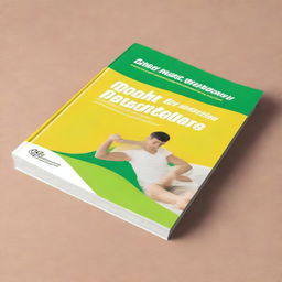 Create a book cover for a comprehensive physiotherapy guide