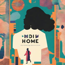 A book cover for 'Finding Home' visually represents the protagonist's dual cultural identity