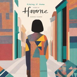 A book cover for 'Finding Home' visually represents the protagonist's dual cultural identity