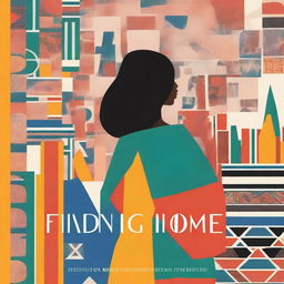 A book cover for 'Finding Home' featuring the title prominently