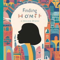 A book cover for 'Finding Home' featuring the title prominently