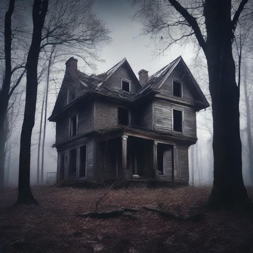 Create a book cover that exudes mystery and psychological horror