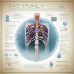 A creative and educational illustration with the text 'Radiology: It's What's Inside That Counts'