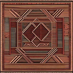 A detailed Bedoui pattern designed specifically for embroidery