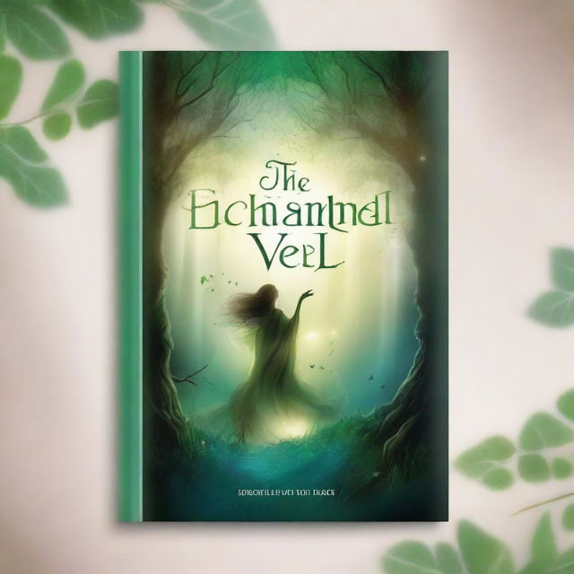 Design a book cover for 'The Enchanted Veil'